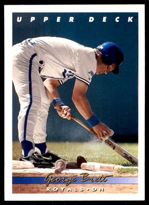 George Brett 1993 Upper Deck #56 Royals MLB LEER ENVÍO GRATUITO AutographDen Foto 1 de 2