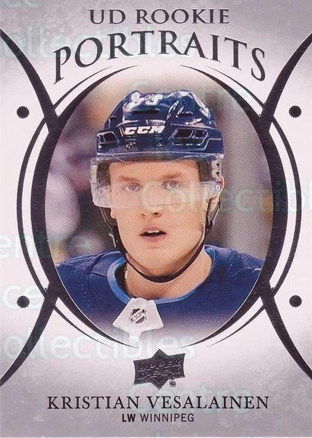 2018-19 Upper Deck UD Portraits #70 Kristian Vesalainen - Image 1 of 1