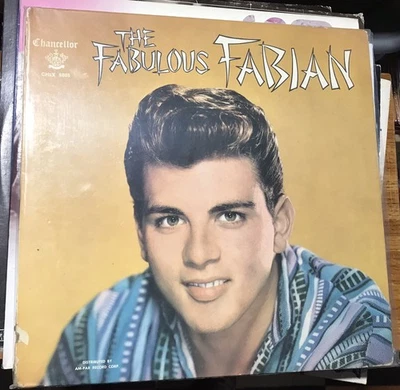 Fabian - The Fabulous Fabian Vinyl LP - 1959 - Mono - Chancellor CHLX 5005 - Image 1 of 2