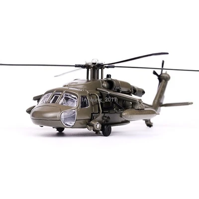 UH-60 黑鹰多功能直升机模型压铸军用玩具飞机男孩用 — 第 1/4 张图片