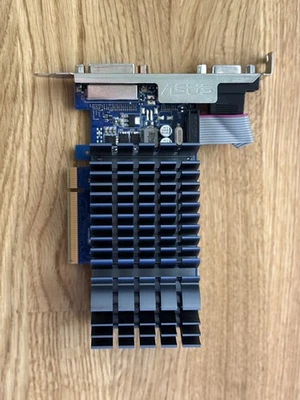 Asus Geforce GT710 2gb DDR3 GT710-SL-2GD3-BRK-EVO PCIe 2.0 passive cooling  - Image 1 of 3