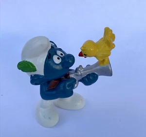VINTAGE 1978 SMURF HUNTER Puffo Pitufo Schtroumpf Schlümpf by SCHLEICH PEYO / - Picture 1 of 5