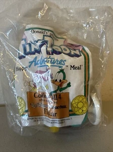 Vintage 1990 McDonalds Happy Meal Tiny Toons Flip Car Babs Bunny Plucky Duck Neu - Bild 1 von 2