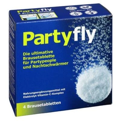 PHILPHARMA GMBH PARTYFLY Brausetabletten 4 ST PZN 17538620