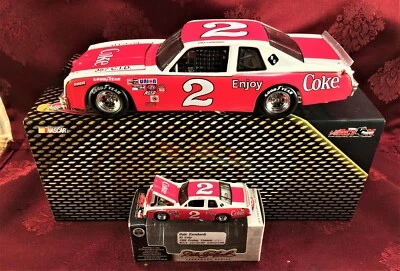 DALE EARNHARDT #2 Coka Cola 1980 RCCA 1/24 Elite Car & 1/64 HO Car Diecast SET - Image 1 of 4