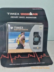 Orologio Timex Ironman Monitoraggio Frequenza Cuore Traccia Thriathlon Attività Allenamento Calorie - Foto 1 di 5