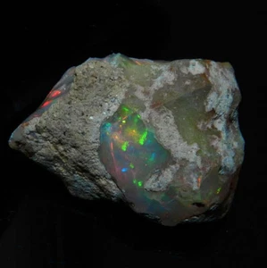Echter Roh Opal 32,00 Karat schwer aus Äthiopien - R5118 - Bild 1 von 5