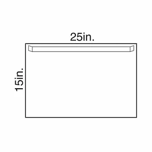 Halyard sterile Allzweckfolie, 25 x 15 Zoll (CS/100) - Bild 1 von 1