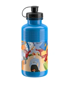 New Elite Eroica Squeeze Cycling Water Bottle, 550mL , Il Ciclista Blue - Picture 1 of 1