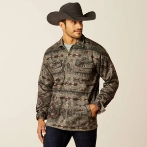 Ariat Caldwell Printed Shirt Jacket BRINDLE-52781 - Picture 1 of 4