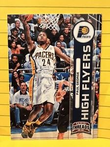 2012-13 Panini Threads High Flyers Paul George #17 Indiana Pacers, NBA insert