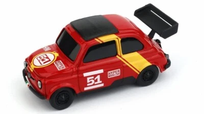 MODELLINO AUTO STATICO BRUMM FIAT 500 BRUMS 1965 LE MANS FERRARI #51 SCALA 1:43 - Immagine 1 di 4