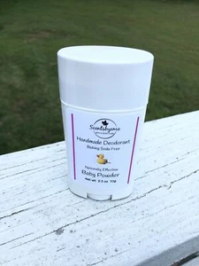 Handmade Deodorant - Baby Powder Naturally Effective - Picture 1 of 8