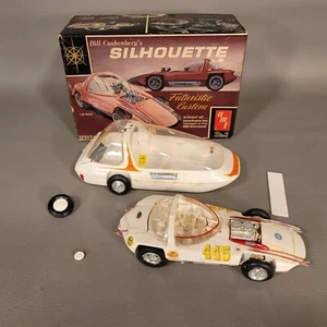 AMT 1:25 Silhouette Bill Cushenbery TV promo Vintage Model Kit 1960's - Picture 1 of 11