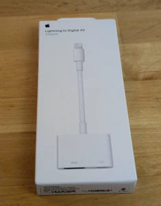 Apple Lightning to Digital AV Adapter MW2P3AM/A – HDMI for iPhone/iPad – New - Picture 1 of 2