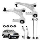 6x Front Lower Control Arms Sway Bar Tie Rods Kit for 2007-2013 Acura MDX ZDX