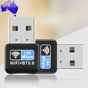 150Mbps WiFi USB Adapter Free Driver Mini USB Ethernet WiFi Dongle for PC Laptop - Afbeelding 1 van 12
