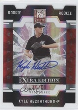 2009 Donruss Elite Extra Edition Status Signatures /50 Kyle Heckathorn #73 Auto
