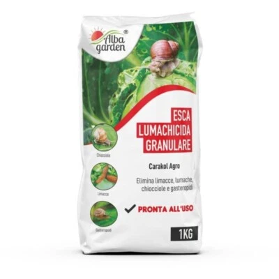LUMACHICIDA Granulaire Appât Pour Limaces Et Escargots 1 KG Anti Limaces