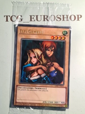Gemini Elf●LART●YUGIOH▪︎2018▪︎ITALIAN▪︎ULTRA RARE▪︎SEALED▪︎NM #3136 - Image 1 of 2