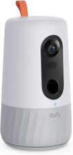 eufy 2K Kamera dla psa zwierzęcego Dozownik smakołyków 360° Widok HD Automatyczne śledzenie sztucznej inteligencji 2-drożny dźwięk