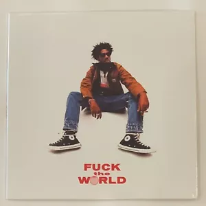 Brent Faiyaz Fuck The World 1LP Vinyl Limited Red Black Splatter 12" Record - Imagen 1 de 2
