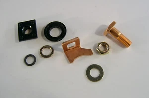 STARTER MOTOR SOLENOID CONTACT KIT TO FIT SOME NIPPON DENSO SNC13927 0280997230 - Picture 1 of 5