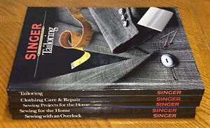 Singer Sewing Reference Library Home Crafting Book Lot of 5 Books