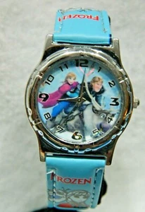  Frozen wristwatch dark Blue /new battery # lot 342  box 134 - Picture 1 of 7