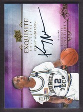 2013-14 Squisita Firme # Es-Ka Kenny Anderson Auto 41/65 Giallo Giacche