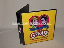 Custom Made 1978 Grease Trading Card Album Binder