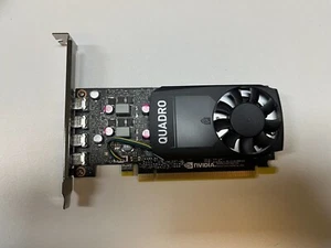 NVIDIA Quadro P1000 4GB GDDR5 Graphics Card 4 X mini display port full height - Picture 1 of 1