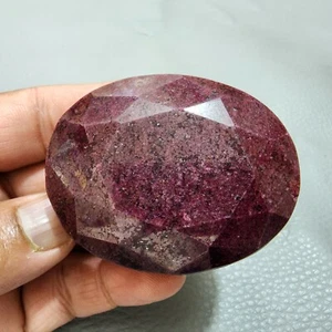 Amazing AAA+ 849 Crt Oval Shape Red Ruby Museum Grade Certified Loose Gemstone - Picture 1 of 6