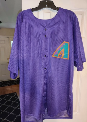 VINTAGE RUSSELL ARIZONA DIAMOND BACKS JERSEY MEN XXL Cover