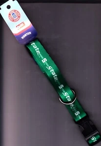 Cuello de perro de fútbol americano MICHIGAN SPARTANS NCAA cazador pequeño mediano tallas grandes - Imagen 1 de 1