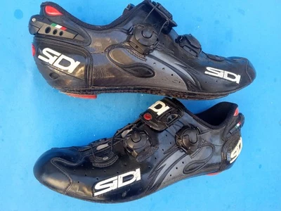 SiDi Wire Carbon Vent - 43.5 EU / 9.5 US - Black road shoes 3-bolt 🇮🇹 - Image 1 of 4