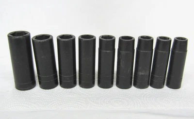 Snap On 9 Piece 1/2" Drive METRIC Impact Socket Set SIMM220-SIMM130 - Image 1 of 4