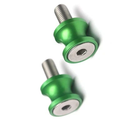 Carretes basculantes verdes para carreras de motocicletas M8 para ZH2 Ninja ZX-25R Z900 2020-22 23 Foto 1 de 4
