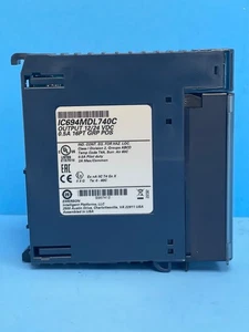 GE IC694MDL740C 16-Pt 12/24VDC 0.5A POS Logic Output Module NEW - Picture 1 of 12