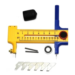 Useful Circle Cutter PVC Plastic Adjustable Convenient Cutting Drawing - Picture 1 of 12
