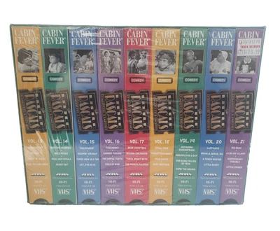 The Little Rascals "Cabin Fever" VHS Set Vol. 13- 21 NEW, In Original Packing - Image 1 of 4