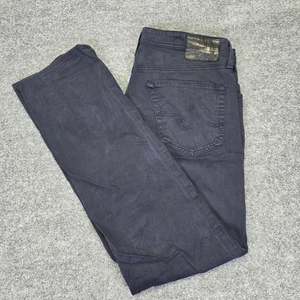 AG Jeans Adriano Goldschmied Men's The Graduate Tailored Leg 34x32 Navy Blue  - Picture 1 of 6