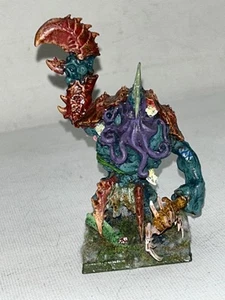 Warhammer Metal River Troll Troggoth bemalt und auf Basis Orks & Goblins OOP - Bild 1 von 4