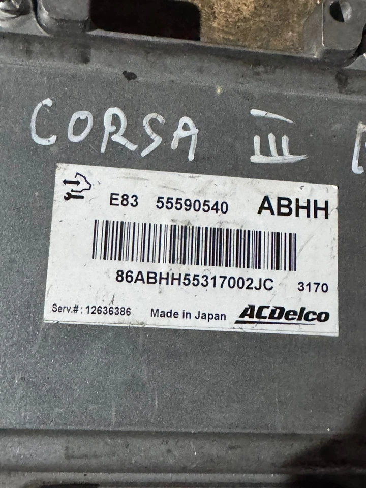 Delco ECU 55590540 ABHH E83 12636386 Engine Control Module Foto 1 de 1