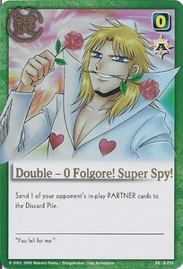 Double – 0 Folgore! Super Spy! - FOIL - Series 2 - Zatch Bell TCG - Picture 1 of 6