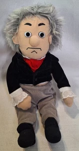 Vtg Ludwig Van Beethoven Musical Plush Little Thinkers 11" Moonlight Sonata - Picture 1 of 7