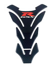 Motorcycle Fuel Tank Pad Decal Sticker for Suzuki GSXR GSX-R Carbon Black