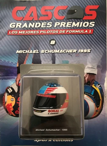 Michael Schumacher (1995) Helmet Collection 1/5 Spark Brand new sealed Cover