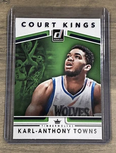 Donruss Court Kings #32 Karl-Anthony Towns 2017-18 - casi nuevo-como nuevo - Imagen 1 de 2