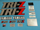YAMAHA TRI-Z250 1985 FENDER SHROUD DECAL GRAPHIC SET (#Y34)